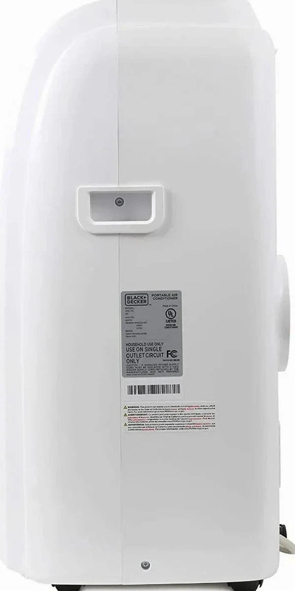 14,000 BTU Portable Air Conditioner with Heat and Remote Control, White