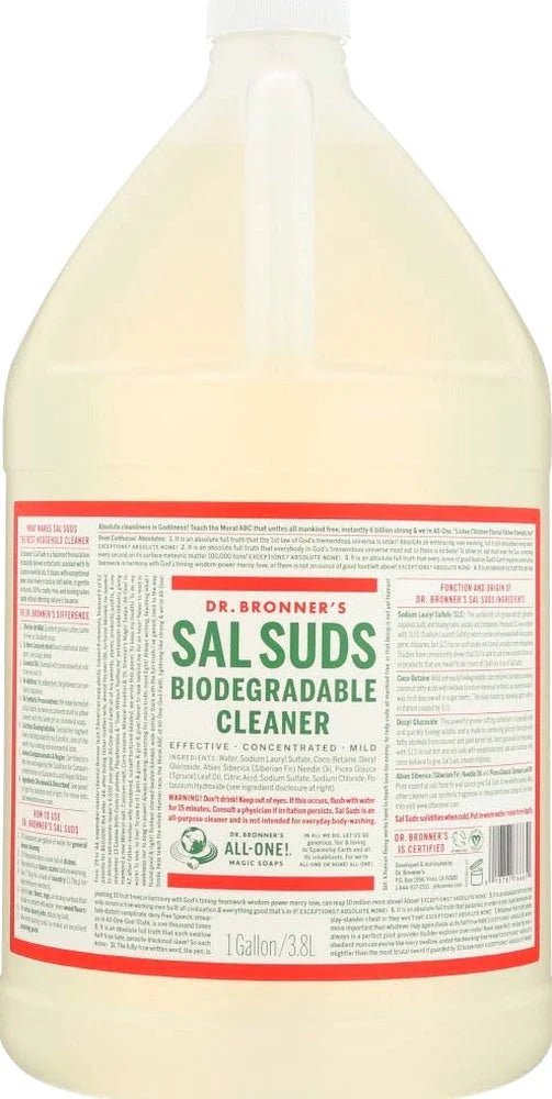 Dr Bronners Sal Suds - 128 fl oz
