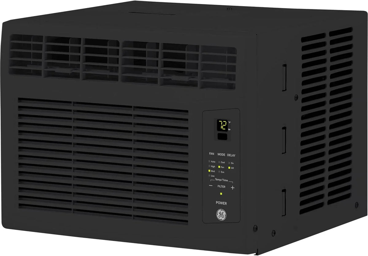 GE Window Air Conditioner Unit, 5,000 BTU for Small Rooms up to 150 sq ft.