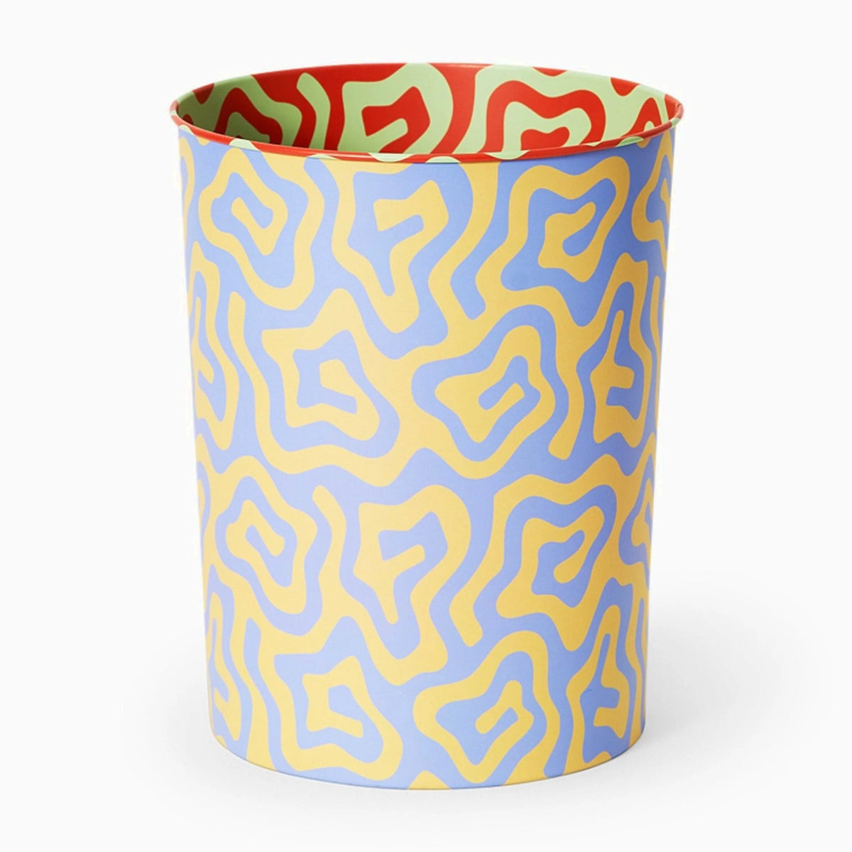 Dusen Dusen Pattern Waste Bin - Spiral