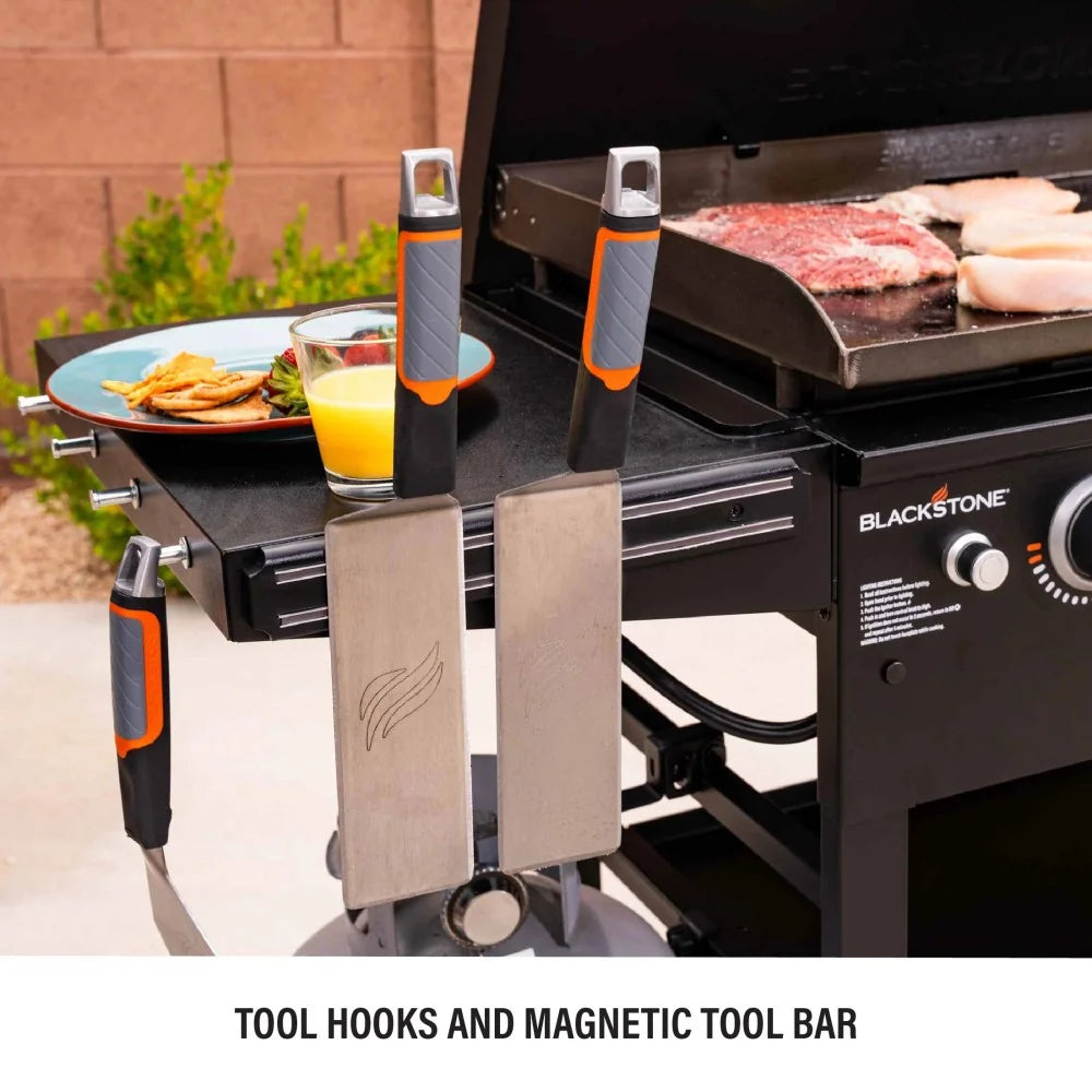 Blackstone Original Outdoor Griddle,4-Burner 36" Flat Top Grill with Hard Cover,Black