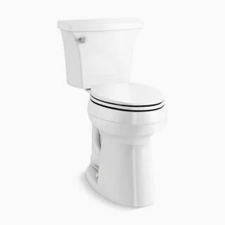 Extra Tall Highline Arc Complete Solution 2-piece 1.28 GPF Single Flush Elongated Toilet in White (Seat Included) 78305-0