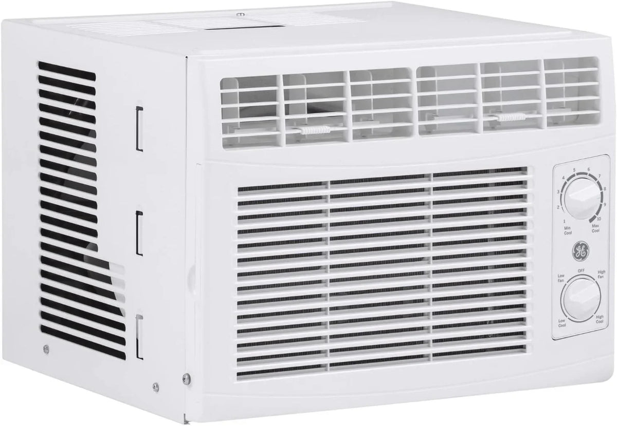 GE Window Air Conditioner Unit, 5,000 BTU for Small Rooms up to 150 sq ft.
