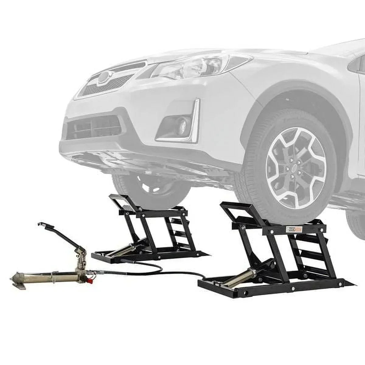 Hydraulic Car Lift with Ramp - 3,000 lb per pair Capacity