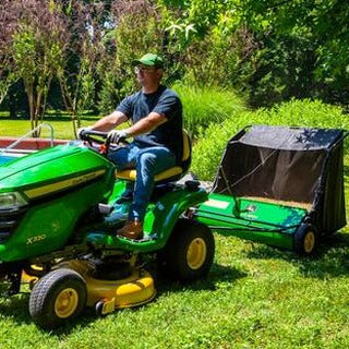 42 in. 24 cu. ft. Tow-Behind Lawn Sweeper STS-42JDC