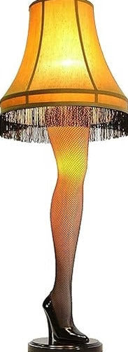 45" Christmas Deluxe Leg Lamp, Multicolor